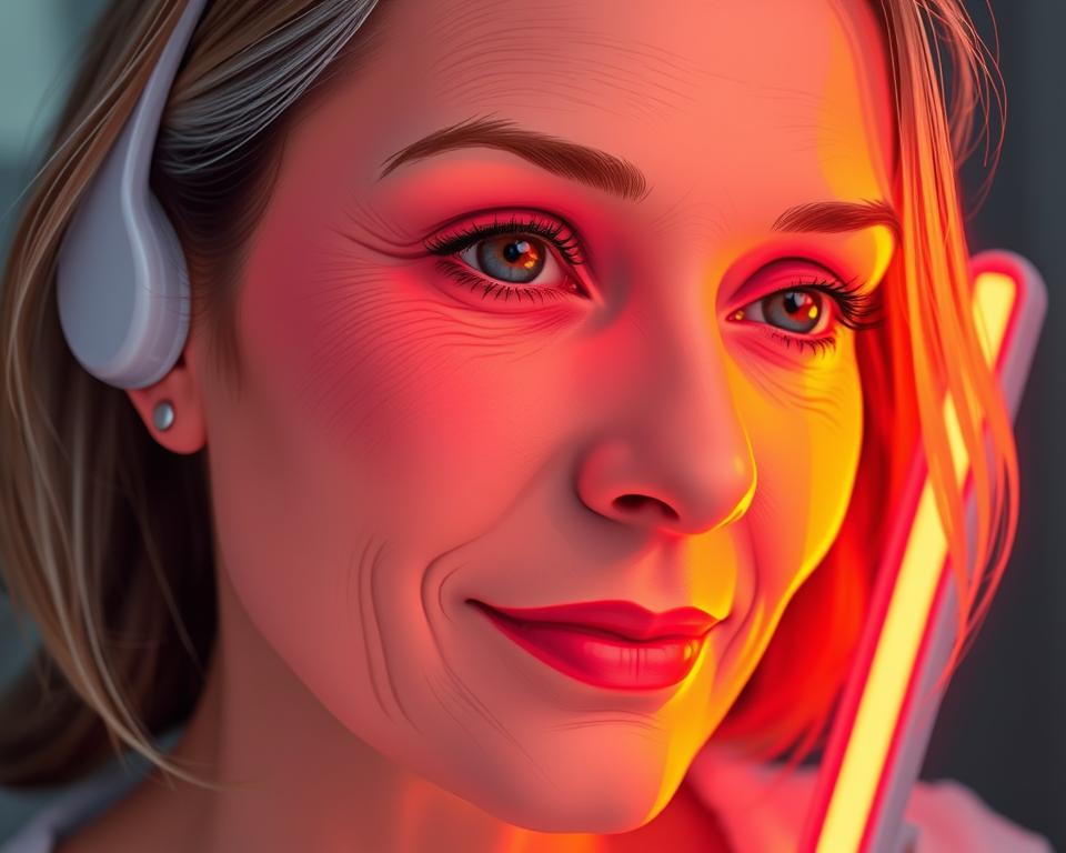 red light therapy for acne scars treatment