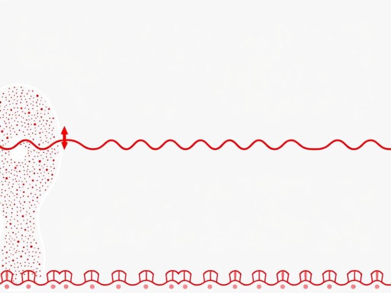 Line drawing of red light wavelengths penetrating tissue to reach kidney cells, illustrating Red Light Therapy for kidneys mechanism