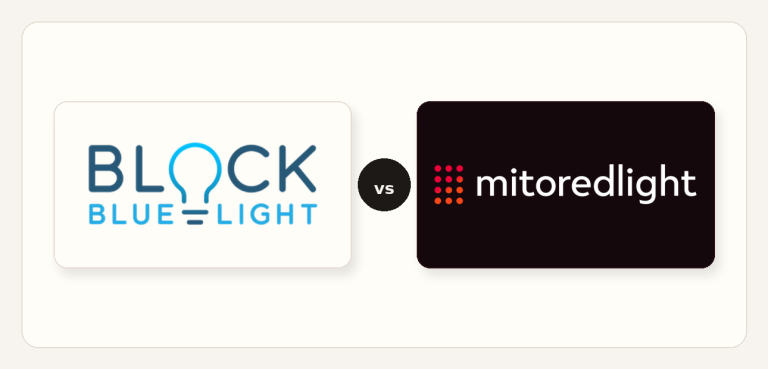BlockBlueLight vs Mito logo comparison lockup 2026