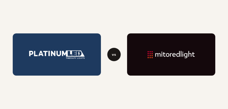PlatinumLED vs Mito logo comparison lockup 2026