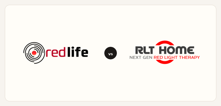 RedLife vs RLT Home logo comparison lockup 2026