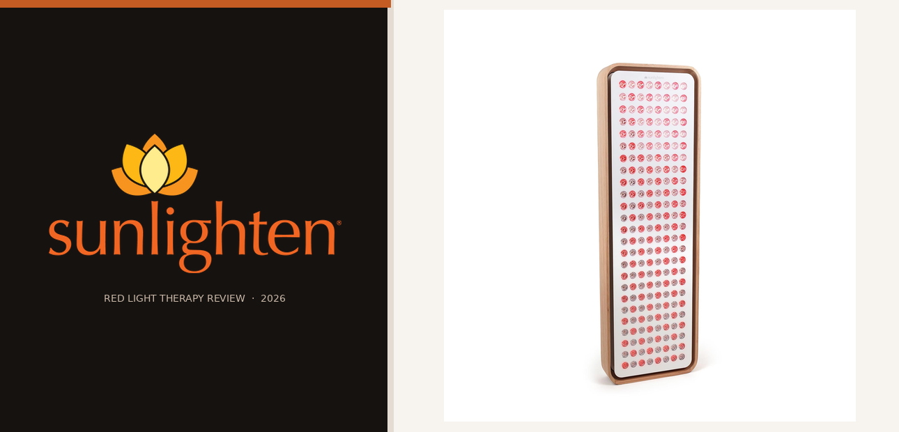 Sunlighten manufacturer logo, brand review 2026