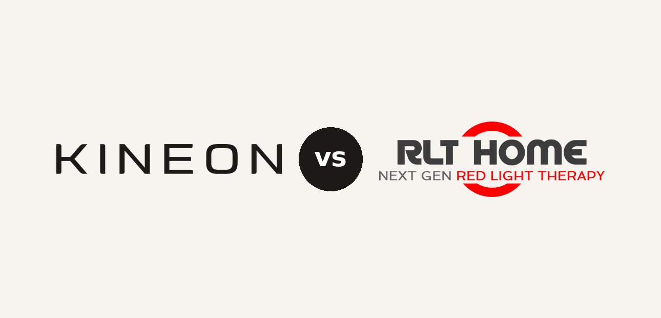 Kineon vs RLT Home logo comparison lockup 2026