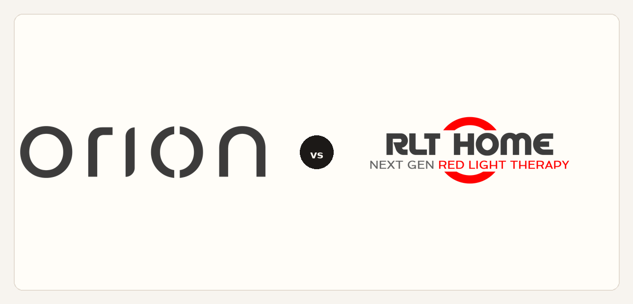 Orion vs RLT Home logo comparison lockup 2026