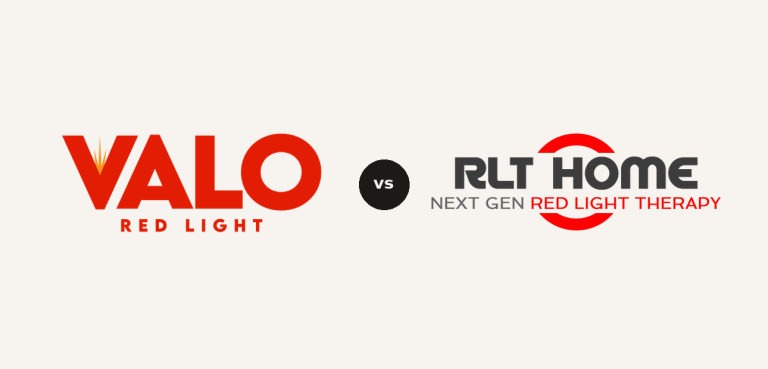 Valo vs RLT Home logo comparison lockup 2026